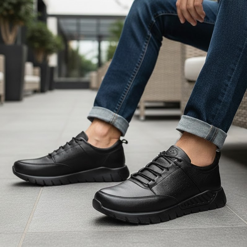 خرید آنلاین کفش رسمی مردانه شمس مدل C1 کد 01